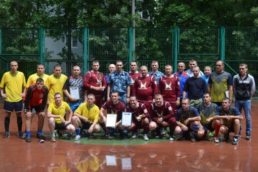 Мини-футбольный турнир в честь празднования 20-летия службы охраны уголовно - исполнительной системы России